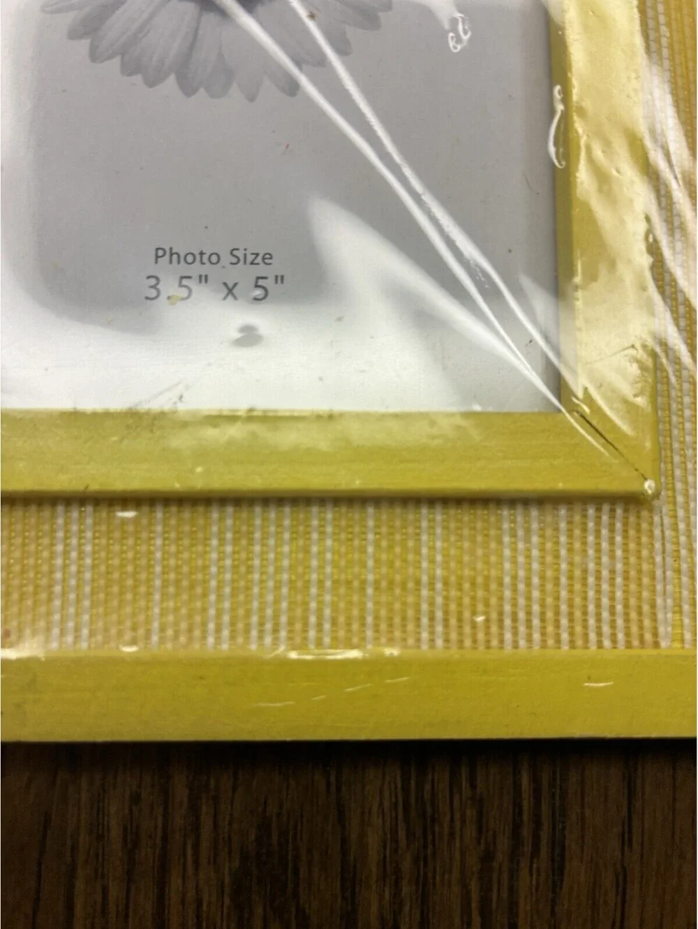 Tradewind Bay Special Moments Yellow Wood Photo Frame 3.5